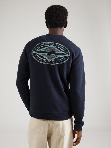 Sweat-shirt 'FOUNDATION' BILLABONG en bleu : devant