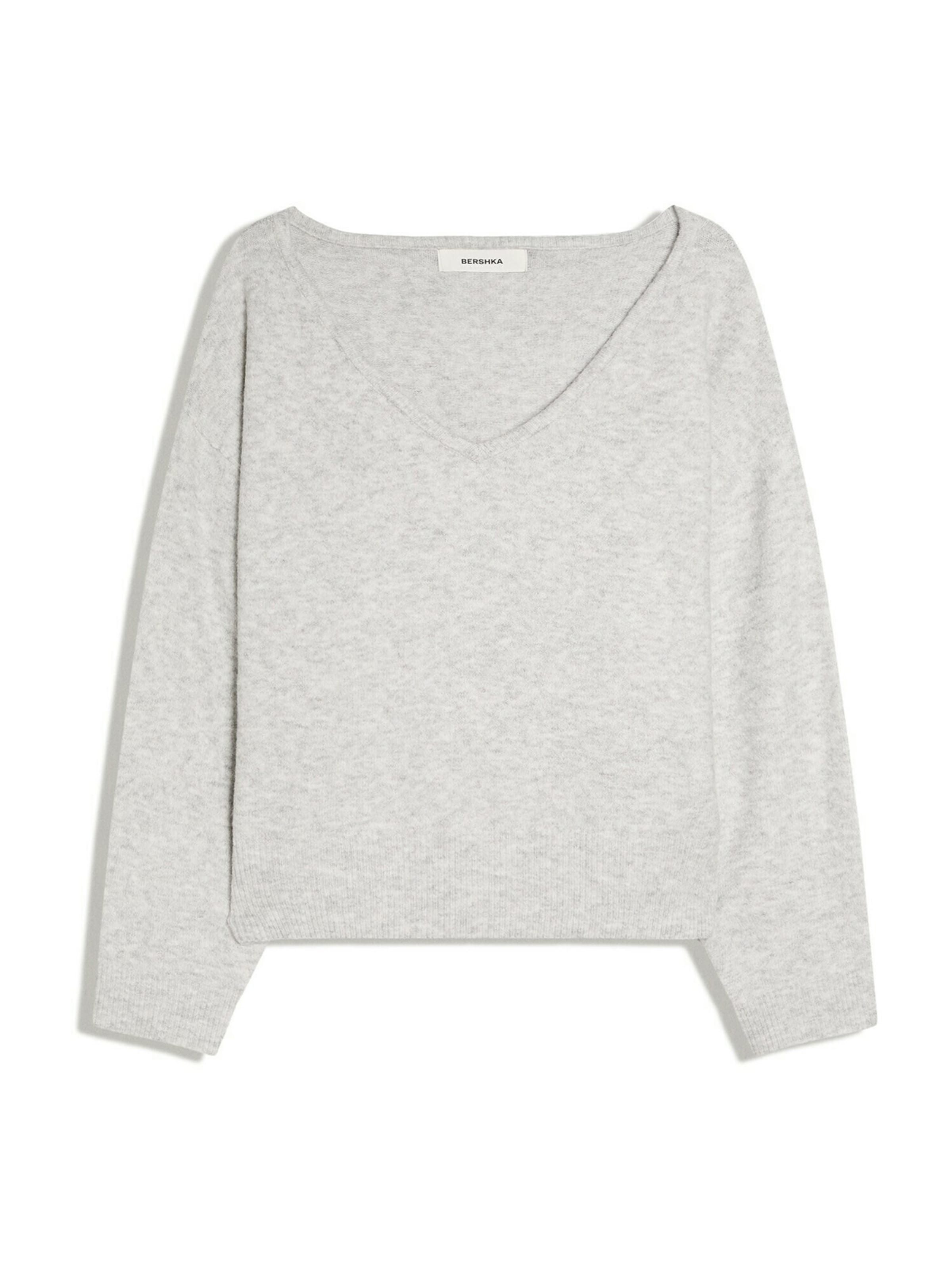 Bershka Pullover in Grau: Vorderseite