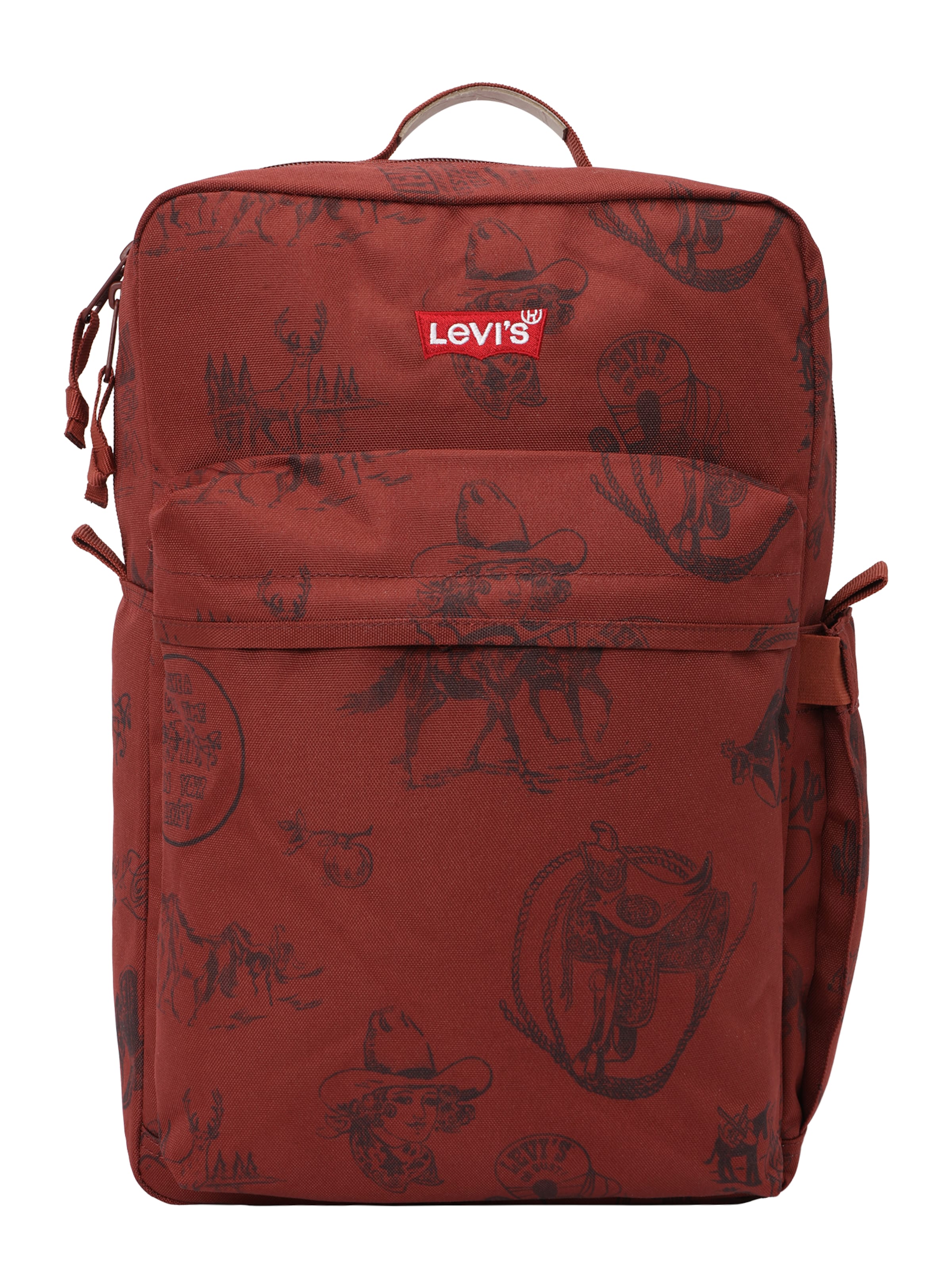 LEVI'S ® Hátizsák 'L-Pack Standard Issue Backpack' - piros: elől