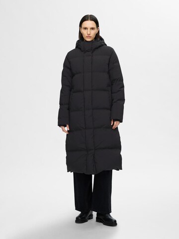 SELECTED FEMME Wintermantel 'SLFSOFIE-NITA' in Zwart