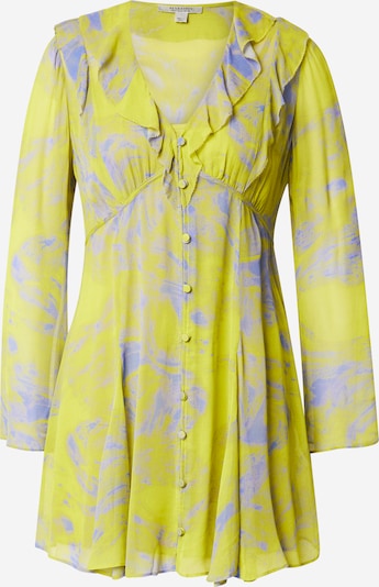 Palaidinės tipo suknelė 'LINI INSPIRAL' iš AllSaints, spalva – mėlyna / kivių spalva, Prekių apžvalga