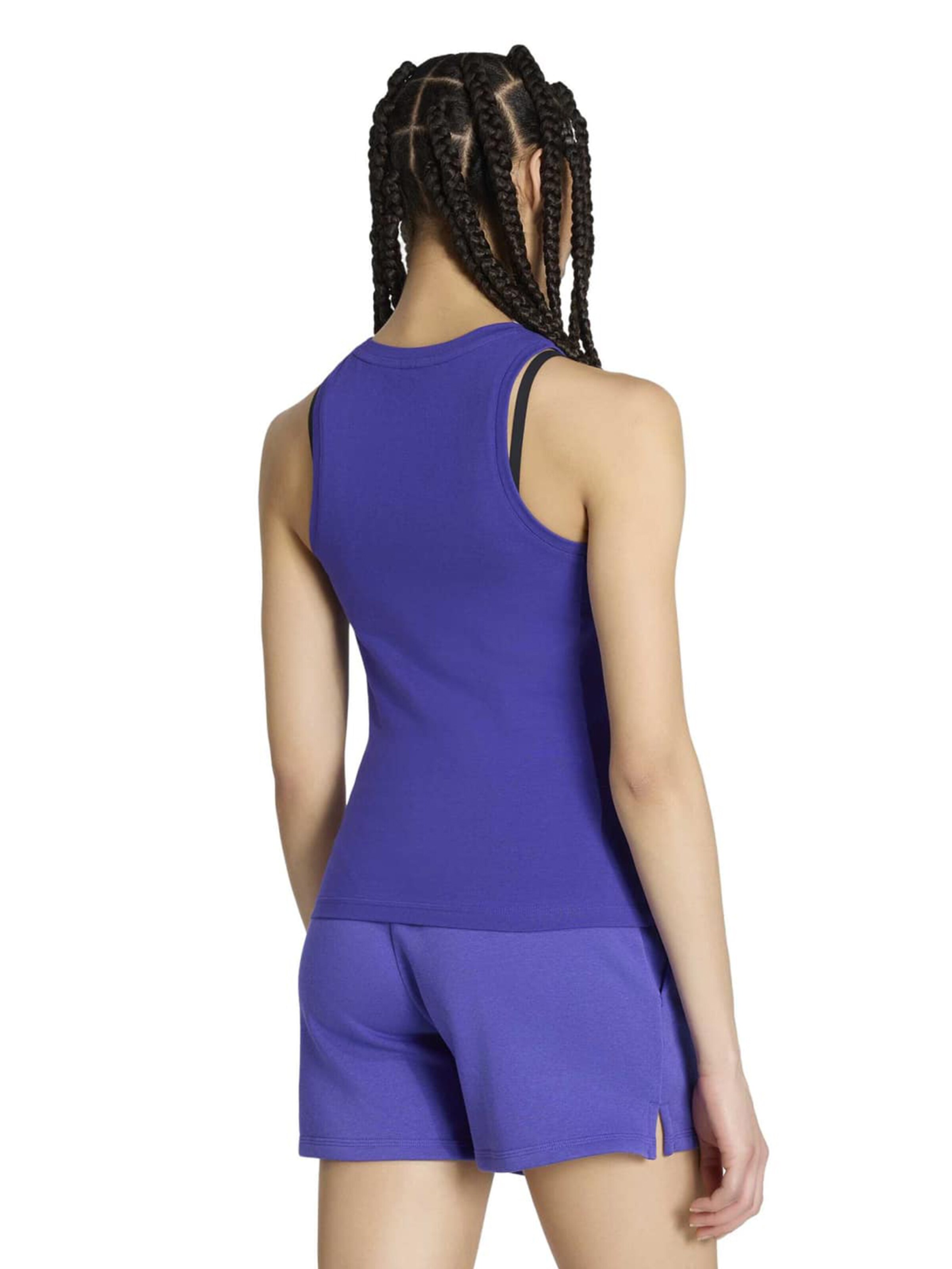 ADIDAS SPORTSWEAR - Top desportivo 'Essentials' em roxo
