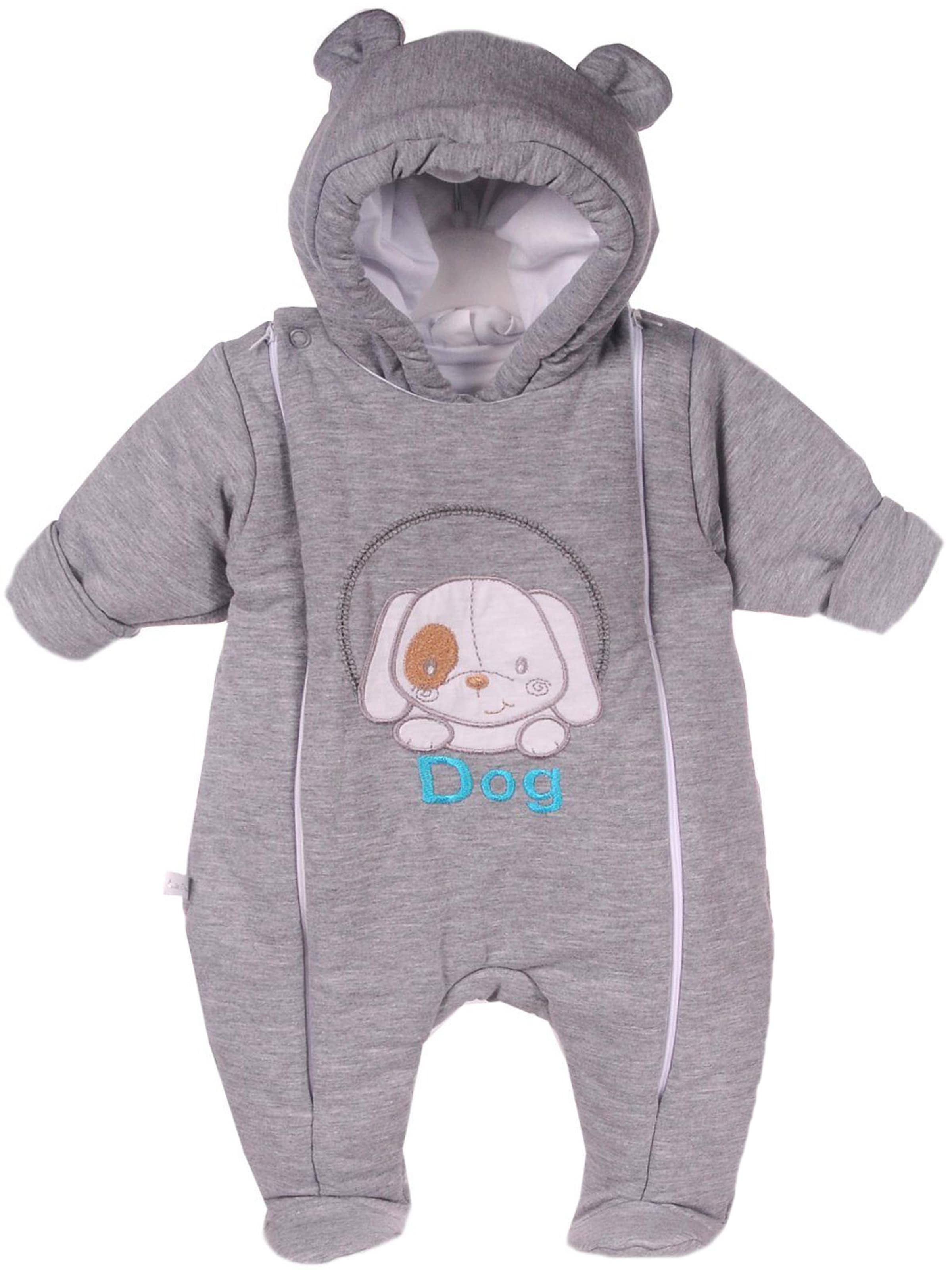 La Bortini Overall‌‌‌‌‌‌‌ in Grau: Vorderseite