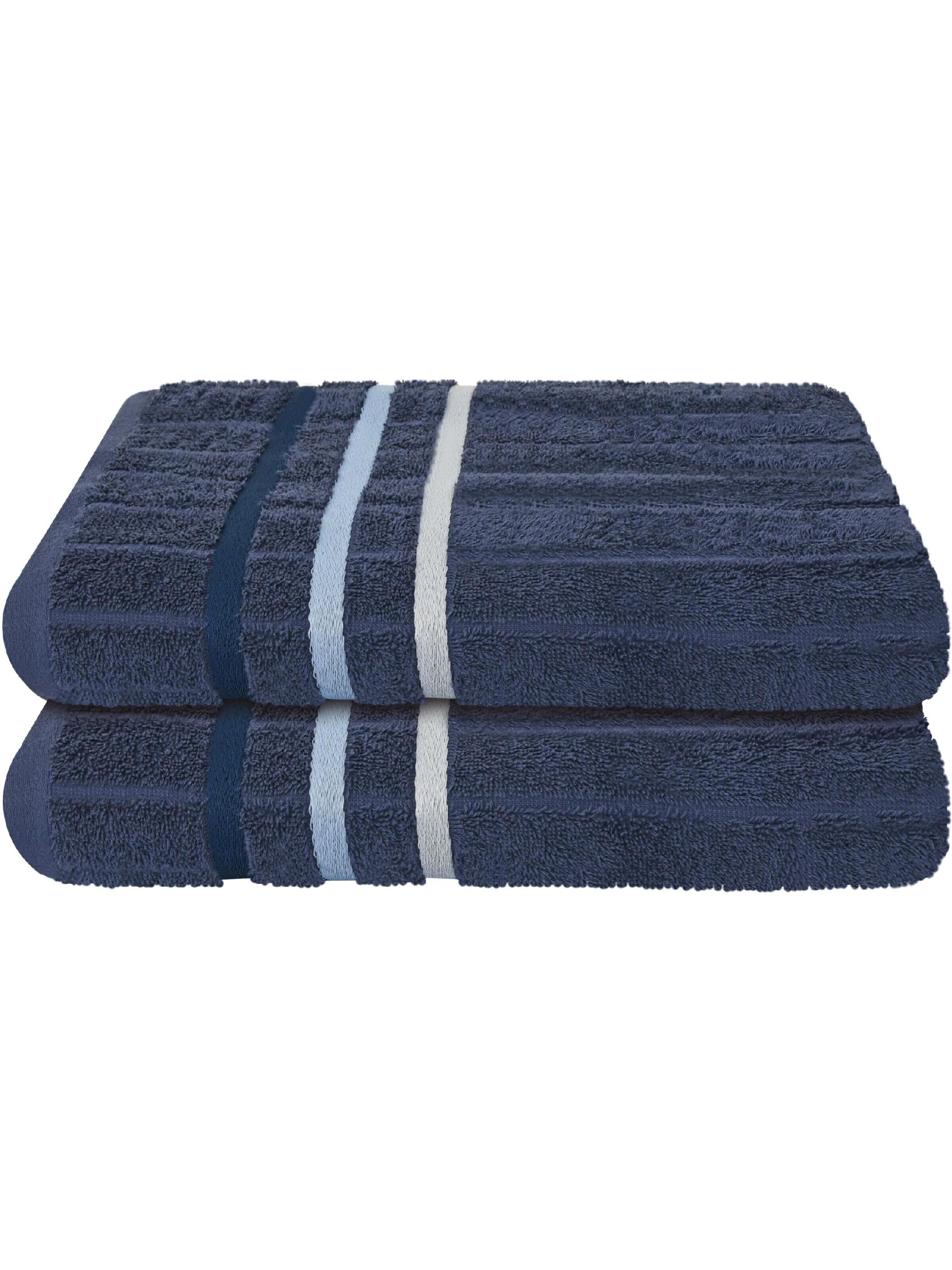 uncover by SCHIESSER Handtuch 'Ohio' in Blau: Vorderseite