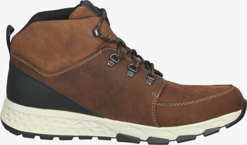 Rieker Lace-Up Boots in Brown