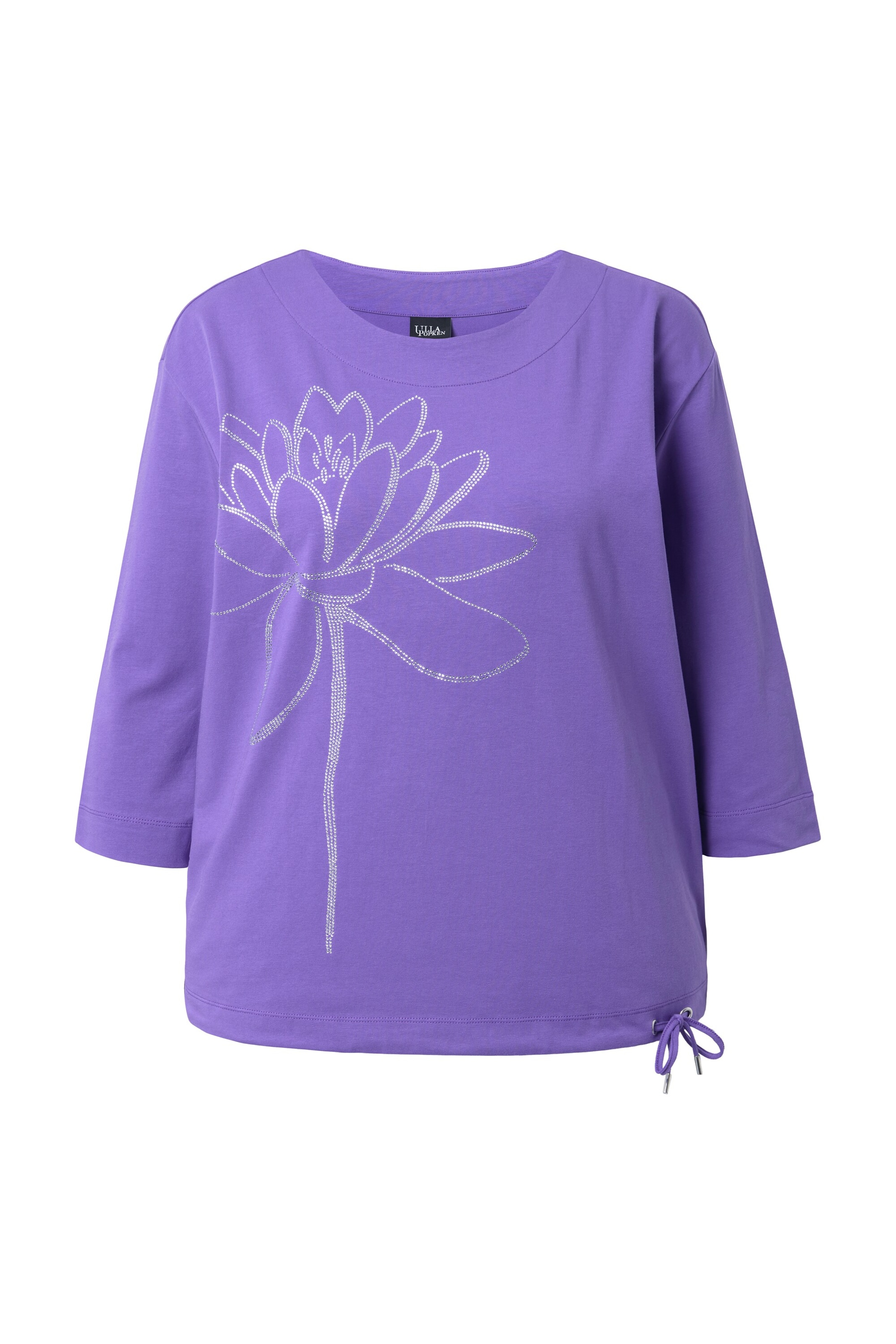 Ulla Popken Shirt in Lila: Vorderseite