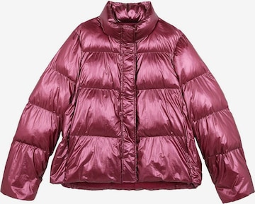 Scalpers Демисезонная куртка в Ярко-розовый: спереди