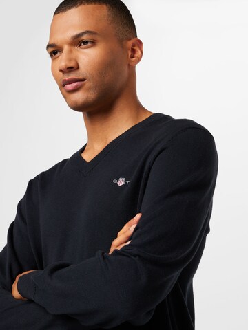 Pullover 'CLASSIC' di GANT in nero