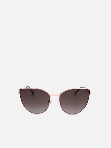Carolina Herrera Sunglasses 'Carolina Herrera HER 0138/S Gold lilac 59/17/145 Women Sunglasses' in Gold: front