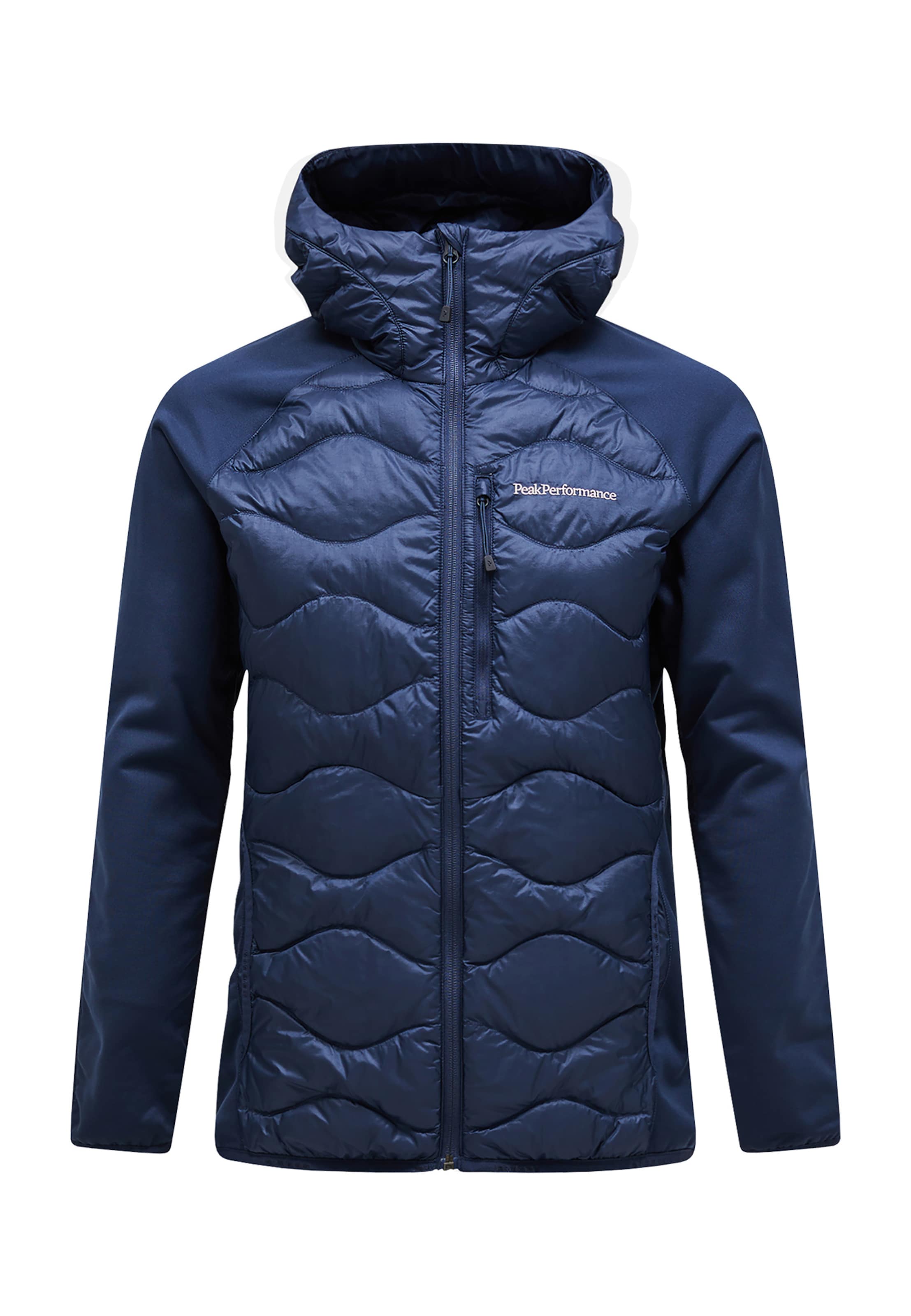 PEAK PERFORMANCE Athletic Jacket in Blue: front