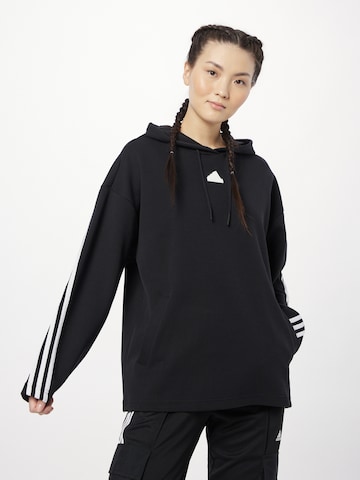 ADIDAS SPORTSWEAR Athletic Sweatshirt in Black: front