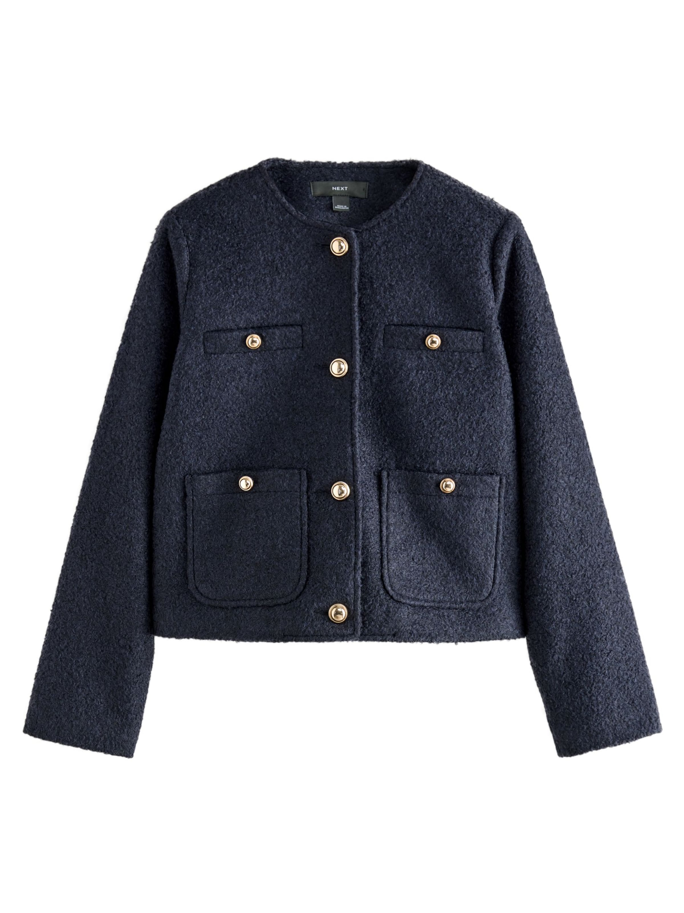 mėlyna Next Švarkas: priekis