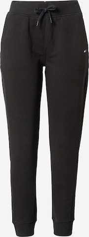 Tommy Sport Workout Pants in Black: front