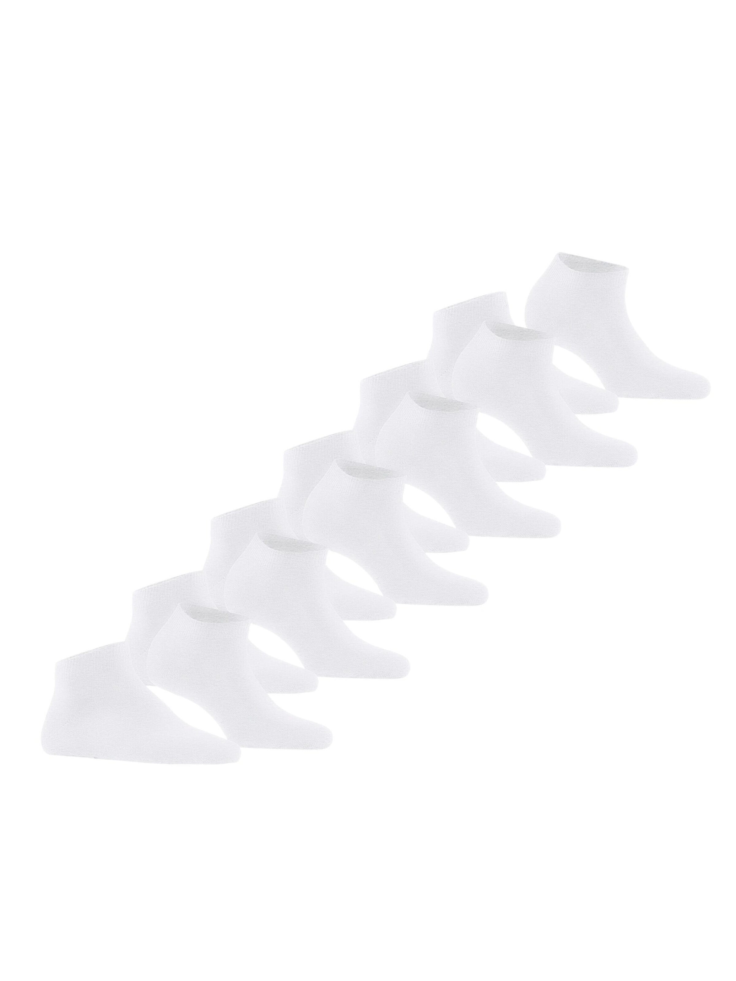 FALKE Ankle Socks 'Happy 6-Pack' in White