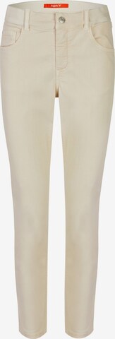 Angels Skinny Jeans in Beige: front