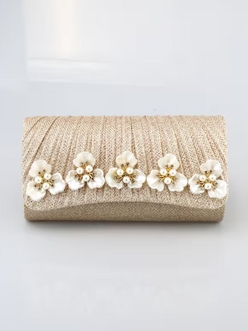 Tomshop24-7 Clutch 'Camellia' in Gold