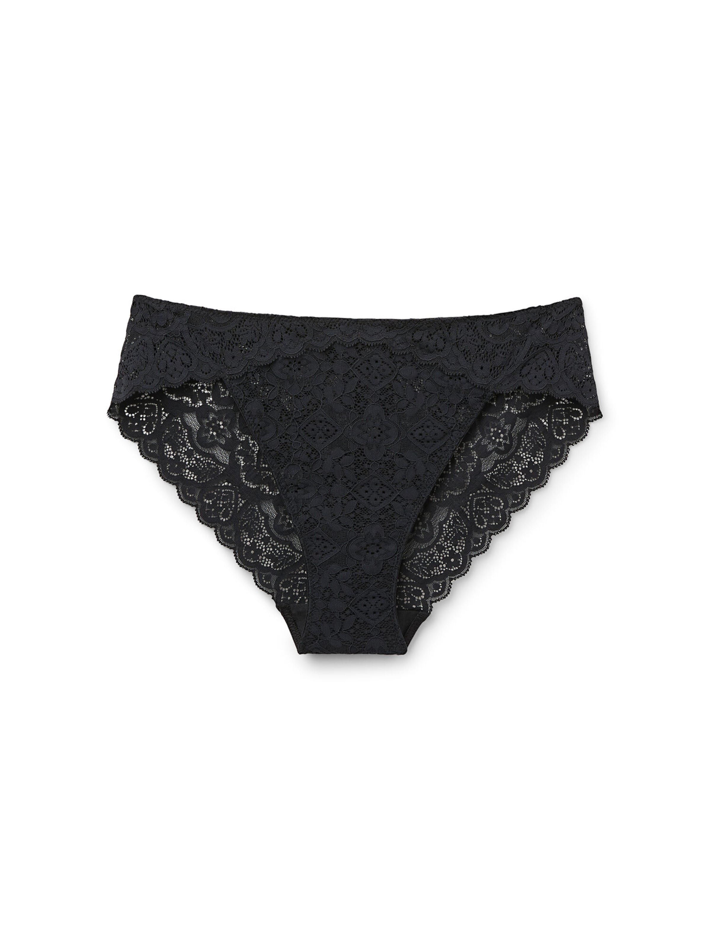 INTIMISSIMI Slip in Schwarz: Vorderseite