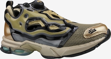 Reebok Sneaker 'Fury DMX TXT Millenium Instapump' in Gold: Vorderseite