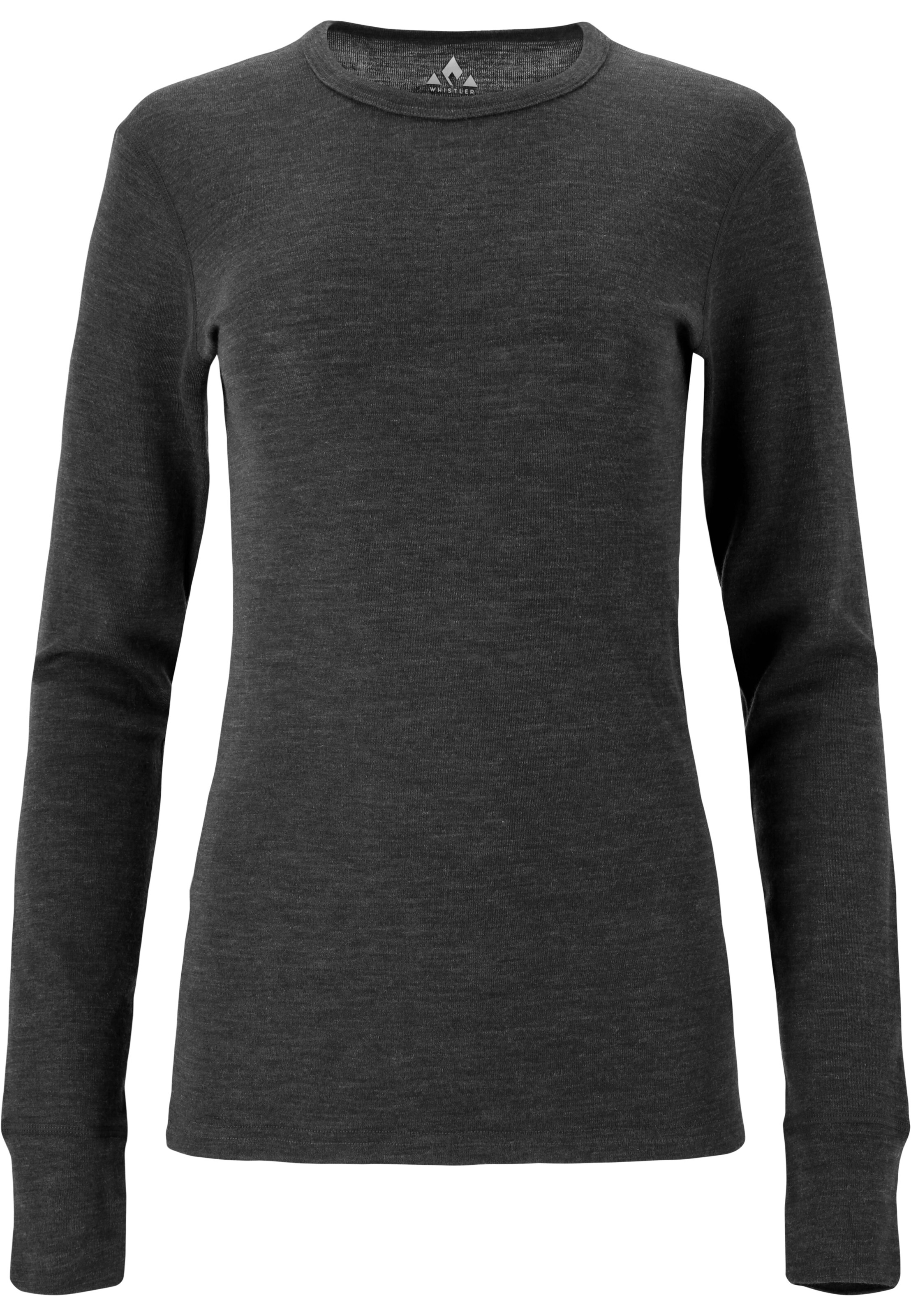 Whistler Base layer 'Cerro' in Black: front