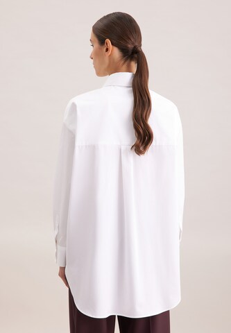 SEIDENSTICKER Blouse 'August Drop 252' in Wit