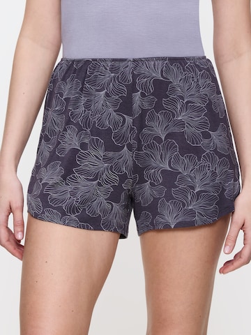Pantalon de pyjama ' Aura Spotlight ' TRIUMPH en gris : devant