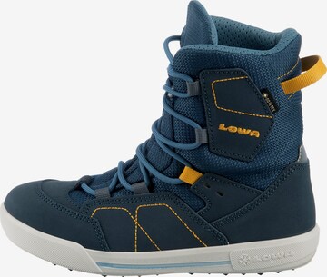 LOWA Snow Boots 'Raik' in Blue: front