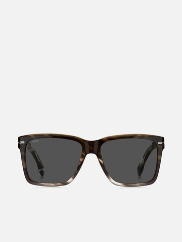 Lunettes de soleil 'Hugo Boss BOSS 1745/S Brown shaded grey 57/17/150 MAN Sunglasses' HUGO BOSS en marron