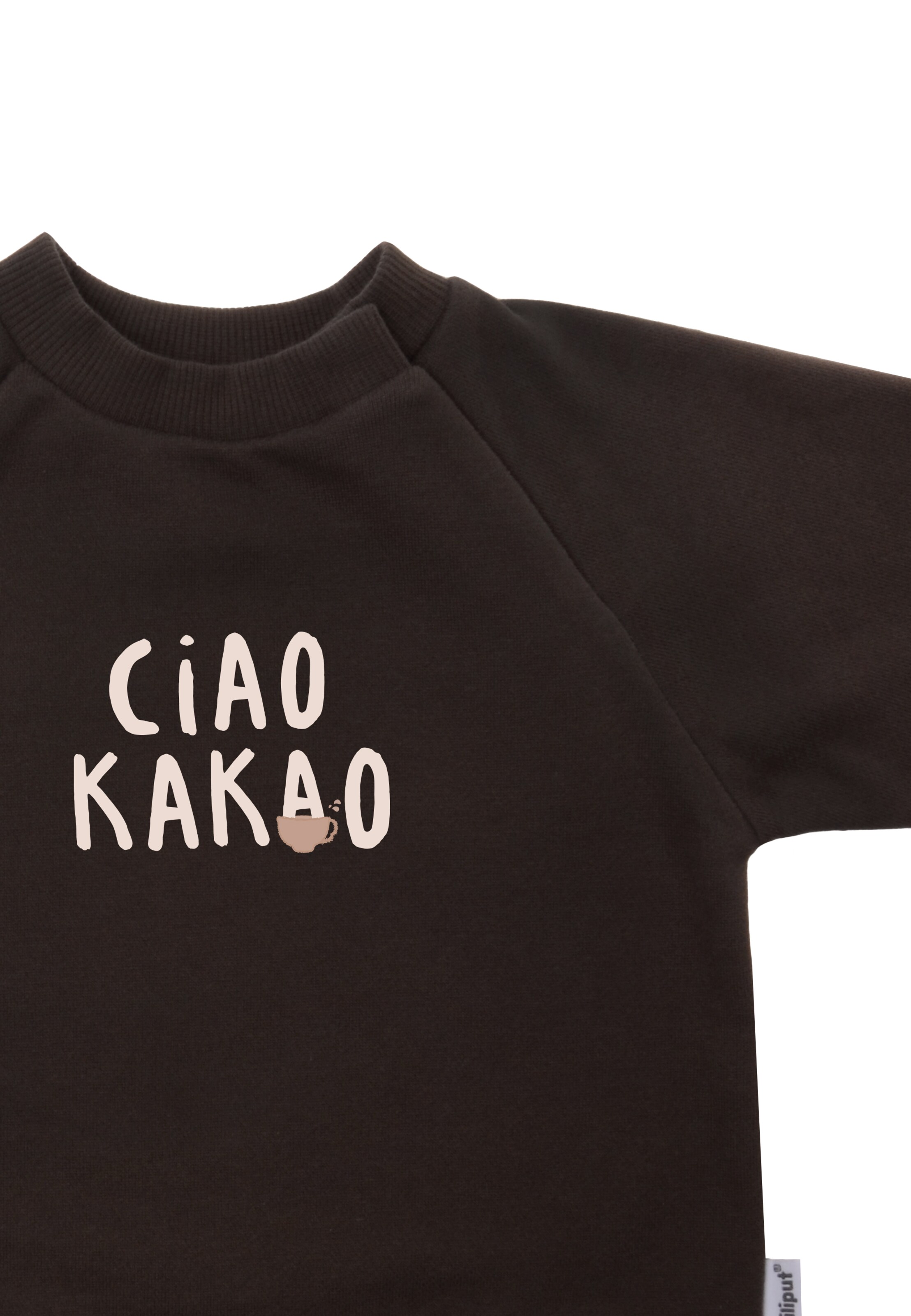 LILIPUT Sweatshirt 'Ciao Kakao' in Brown
