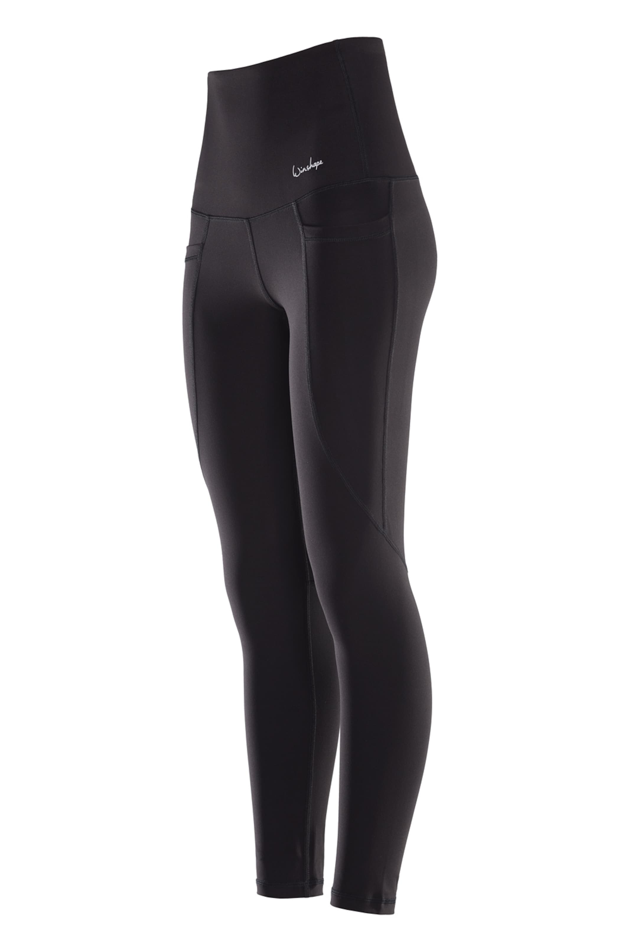 Winshape Скинни Спортивные штаны 'HWL115C' в Черный