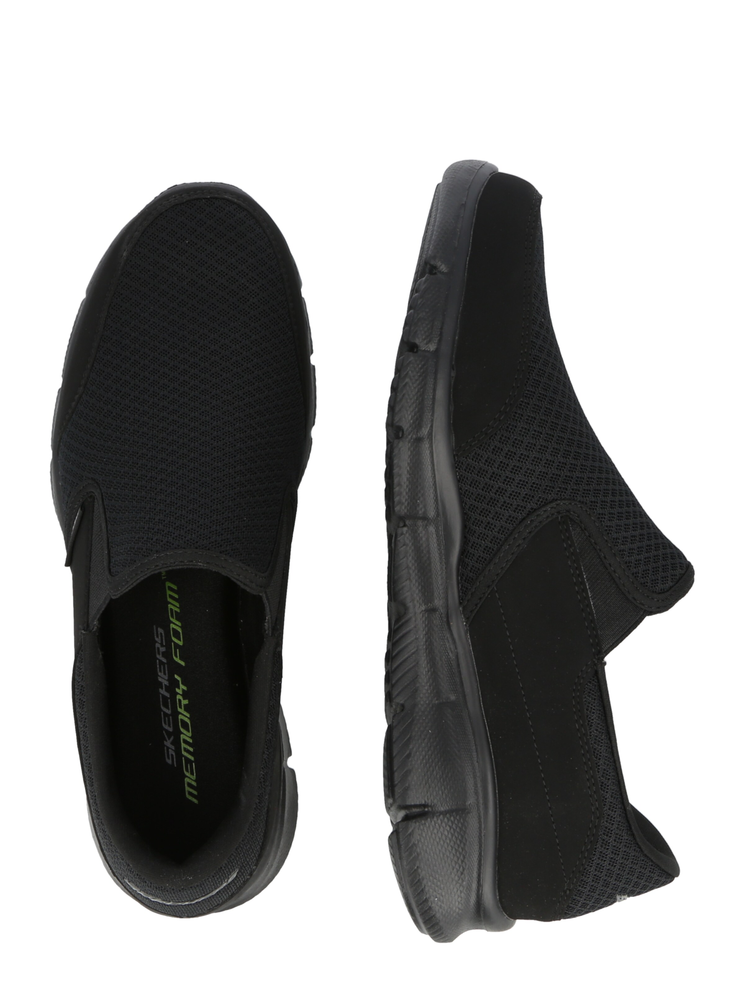SKECHERS Slip-ons 'Equalizer Persistent' in Zwart