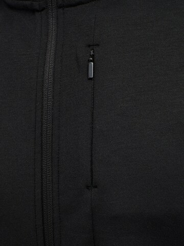 Hummel Zip-Up Hoodie in Black