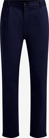 Slimfit Pantaloni con pieghe di WE Fashion in blu: frontale