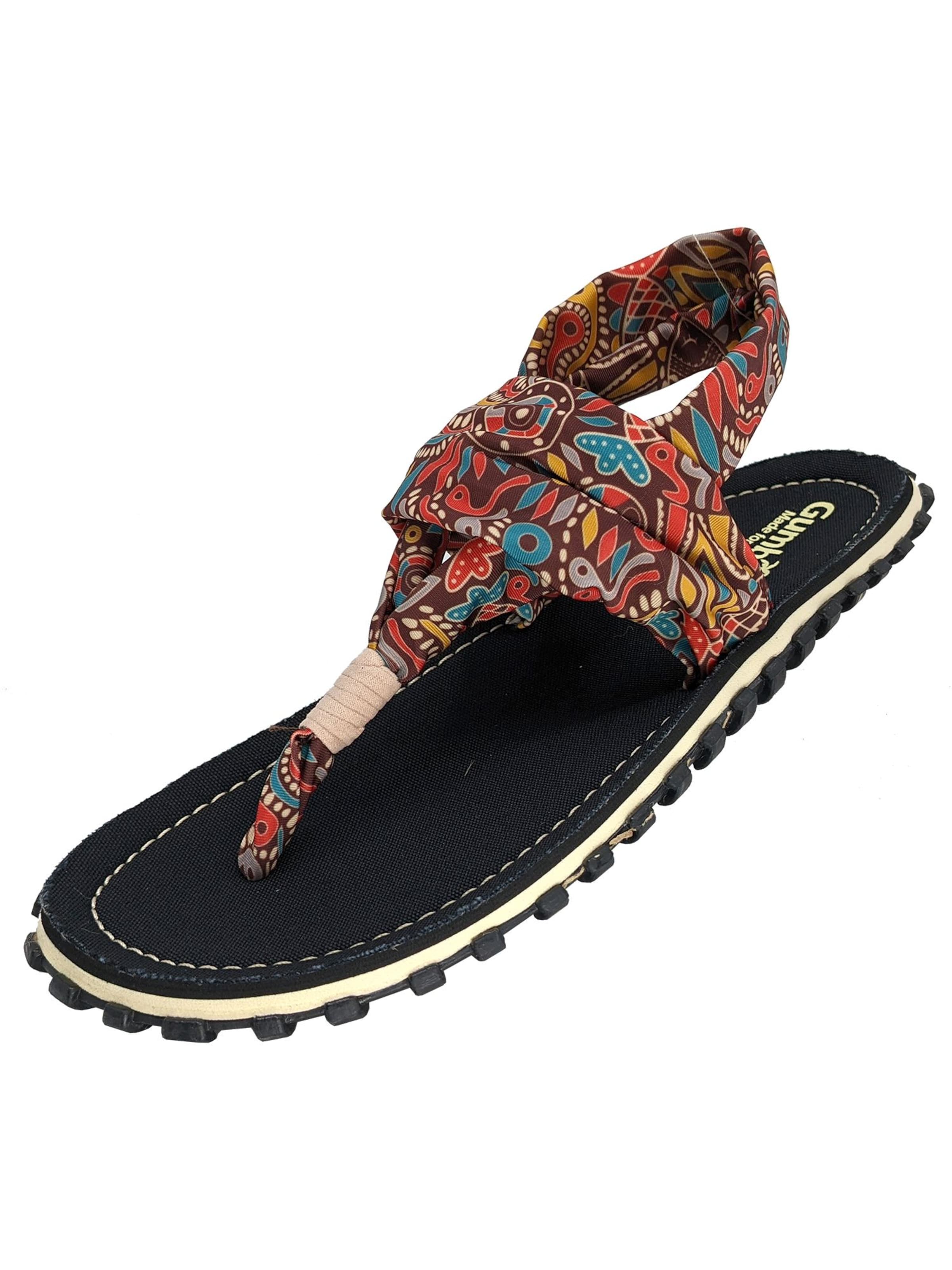 Gumbies T-Bar Sandals 'Gumbies Slingbacks' in Black: front