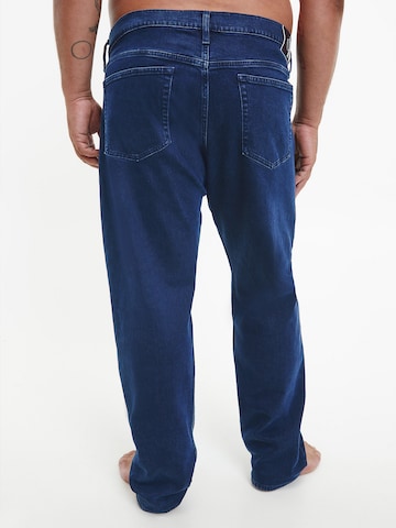 Calvin Klein Big & Tall Tapered Jeans in Blue