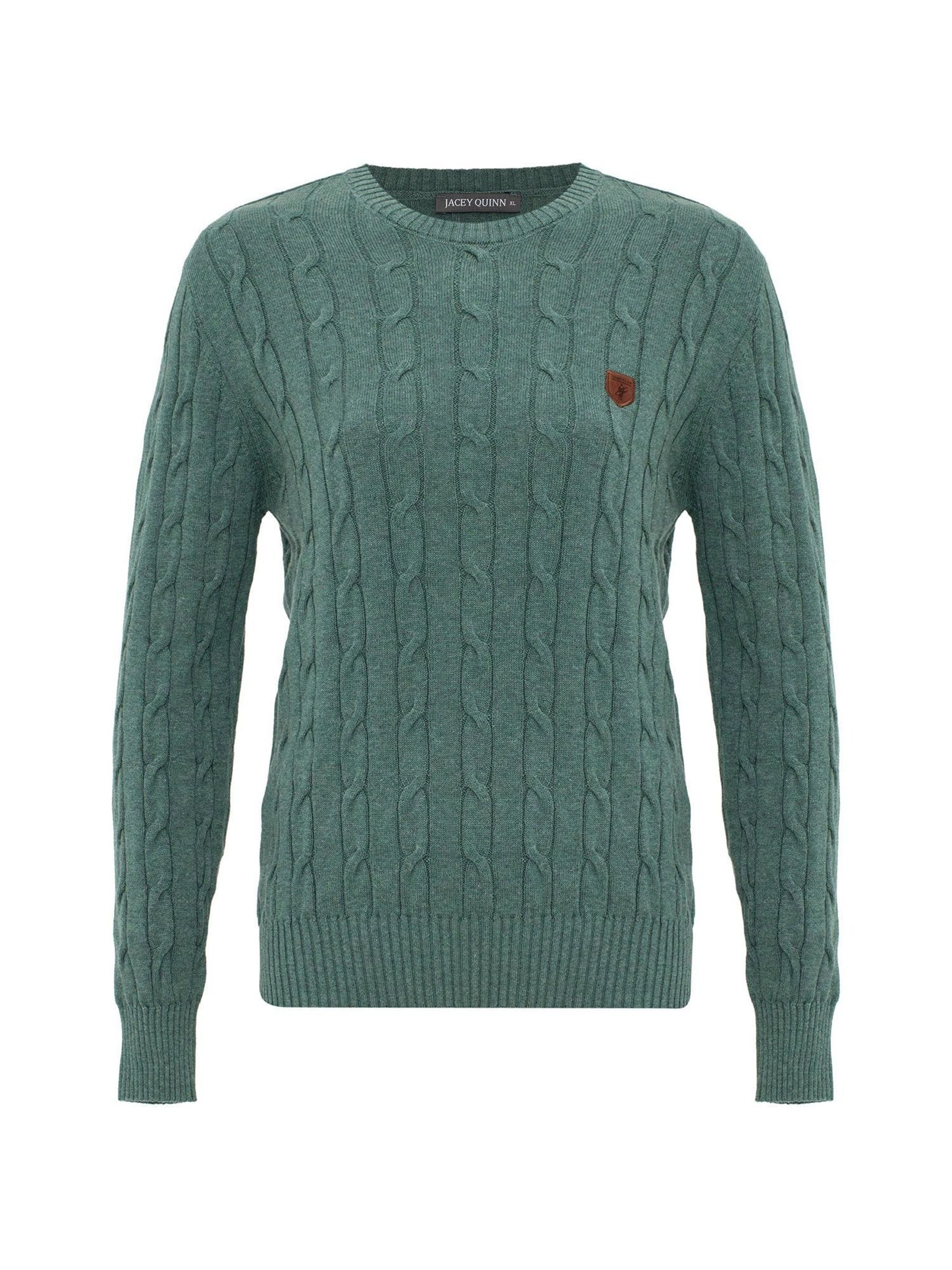 Jacey Quinn - Pullover em verde: frente