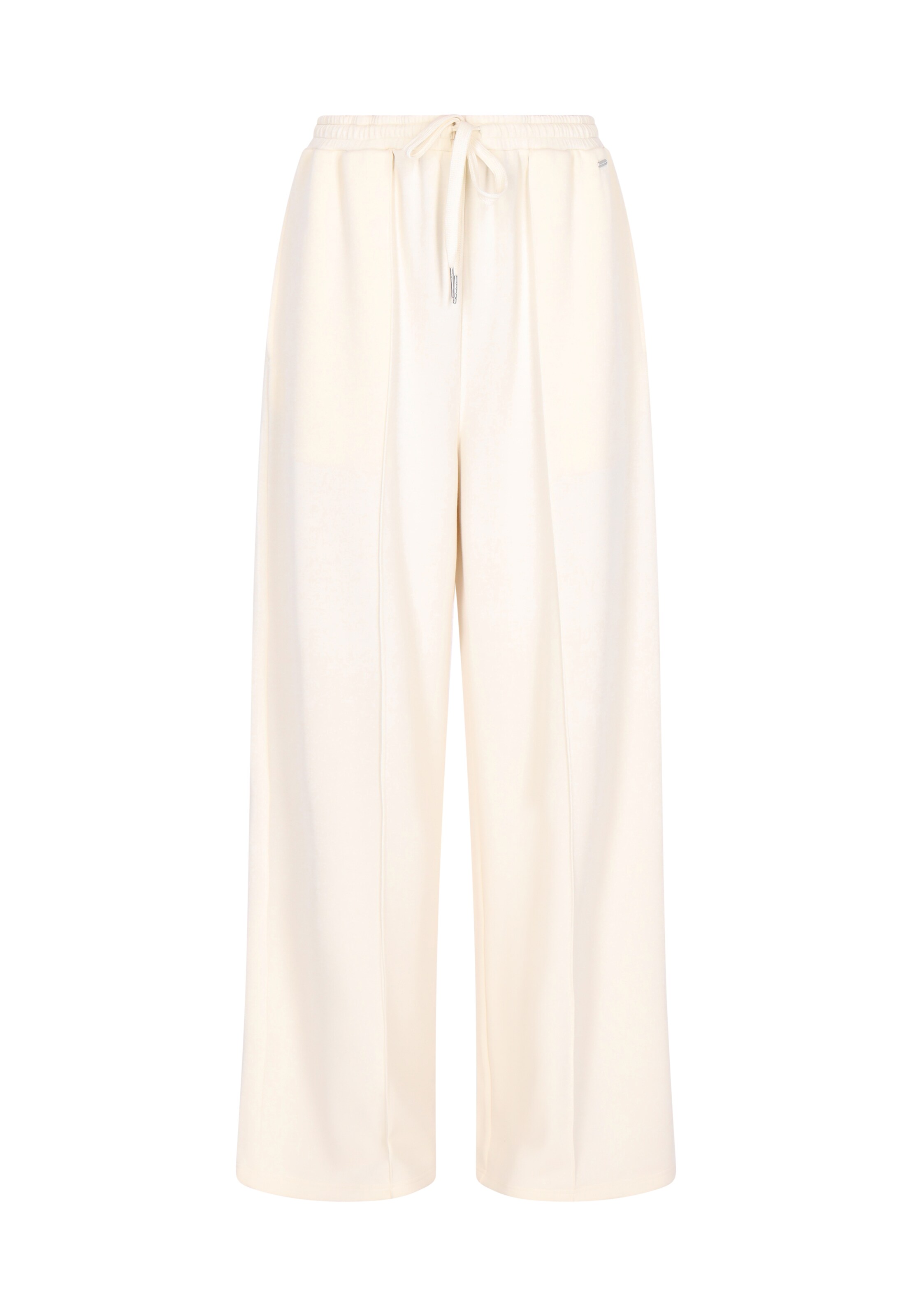 DreiMaster Klassik Wide Leg Hose 'Classic Look' in Weiß: Vorderseite