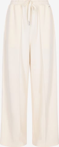Wide leg Pantaloni 'Classic Look' di DreiMaster Klassik in bianco: frontale