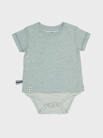 OrganicEra Romper/Bodysuit 'OrganicEra Organic Baby S/S T-shirt Body' in Blue: front
