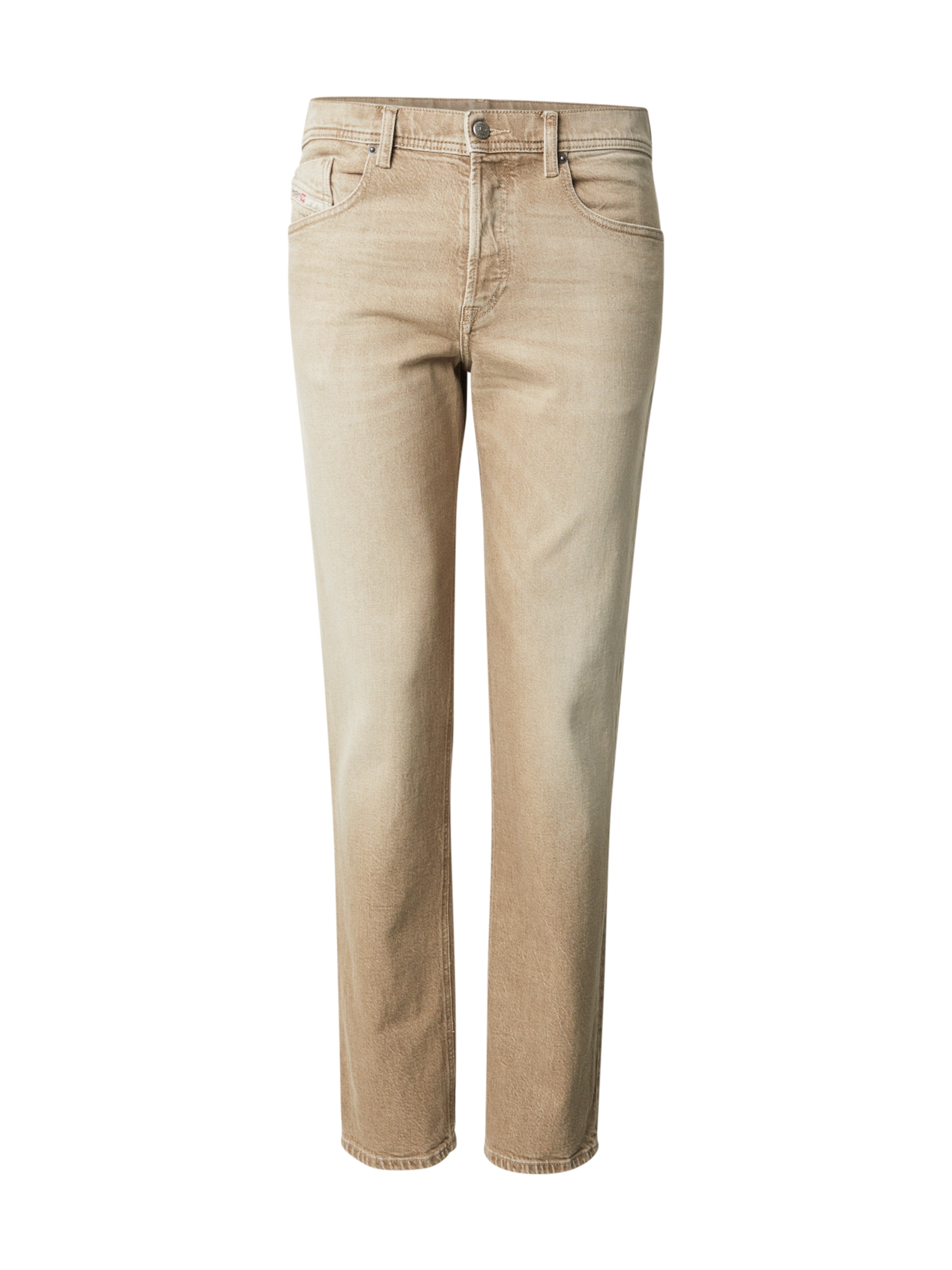 DIESEL - Regular Calças de ganga '2023 D-FINITIVE' em bege: frente