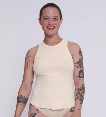 SLOGGI Top 'Go' in Beige: predná strana