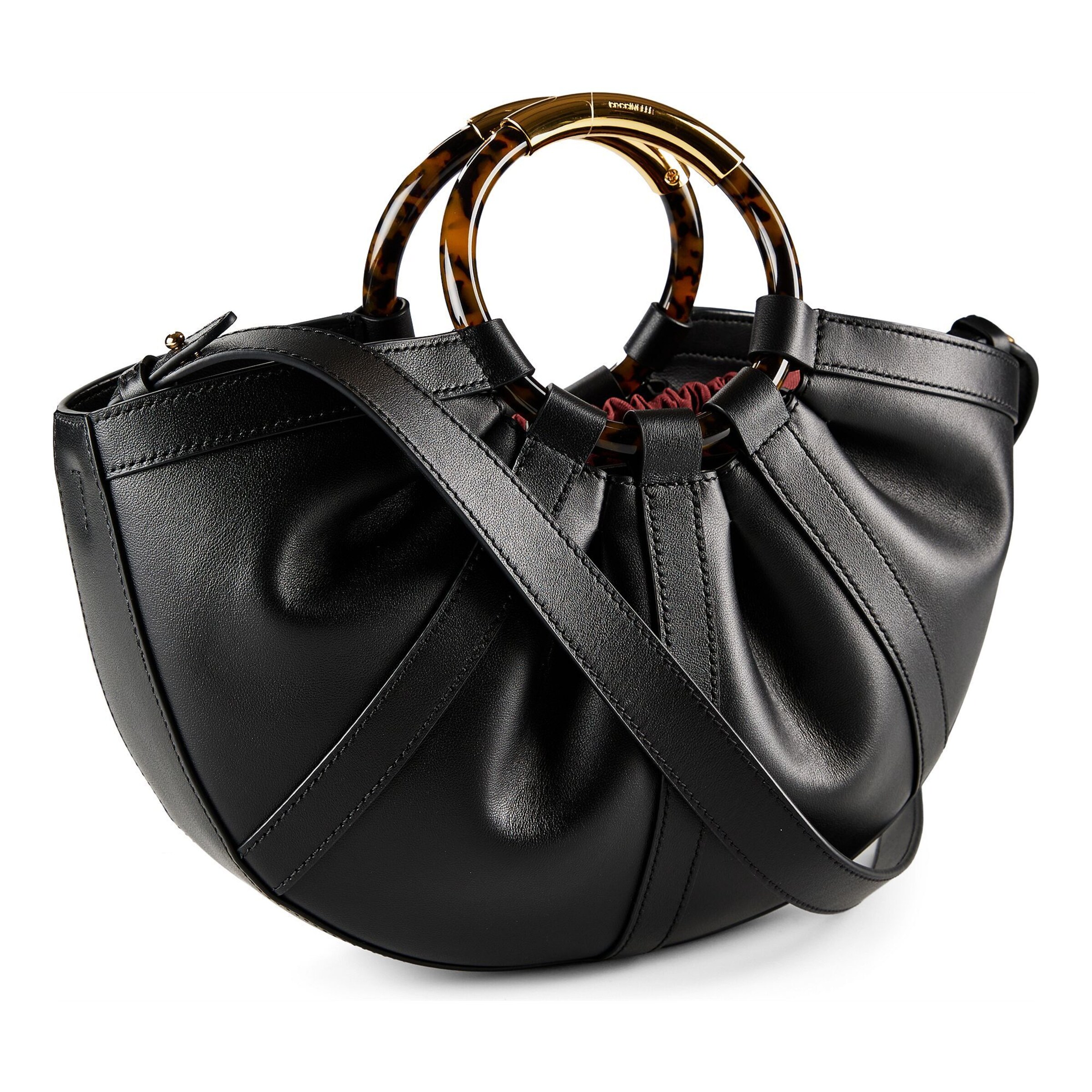 Coccinelle Shopper 'Shell' in Schwarz