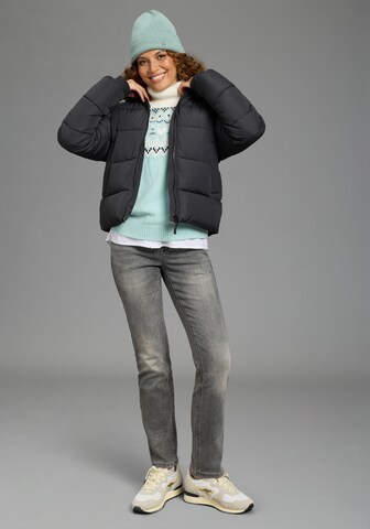 KangaROOS Winterjacke in Schwarz