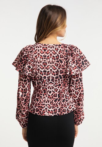 faina - Blusa em mistura de cores