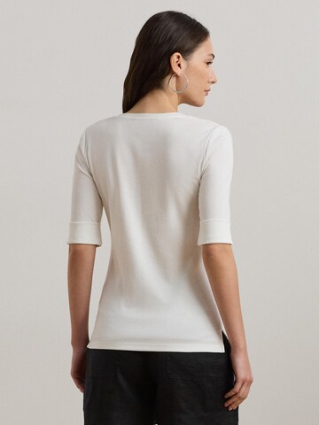Maglietta di Lauren Ralph Lauren in bianco