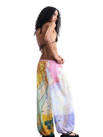 Desigual Wide Leg Hose in Mischfarben