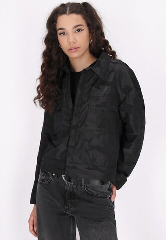 TUFFSKULL - Chaqueta de entretiempo en gris: frente