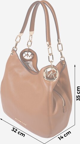 Borsa a mano di MICHAEL Michael Kors in marrone