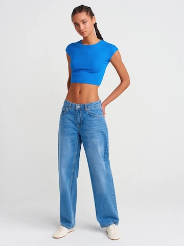 Dilvin Blouse in Blauw