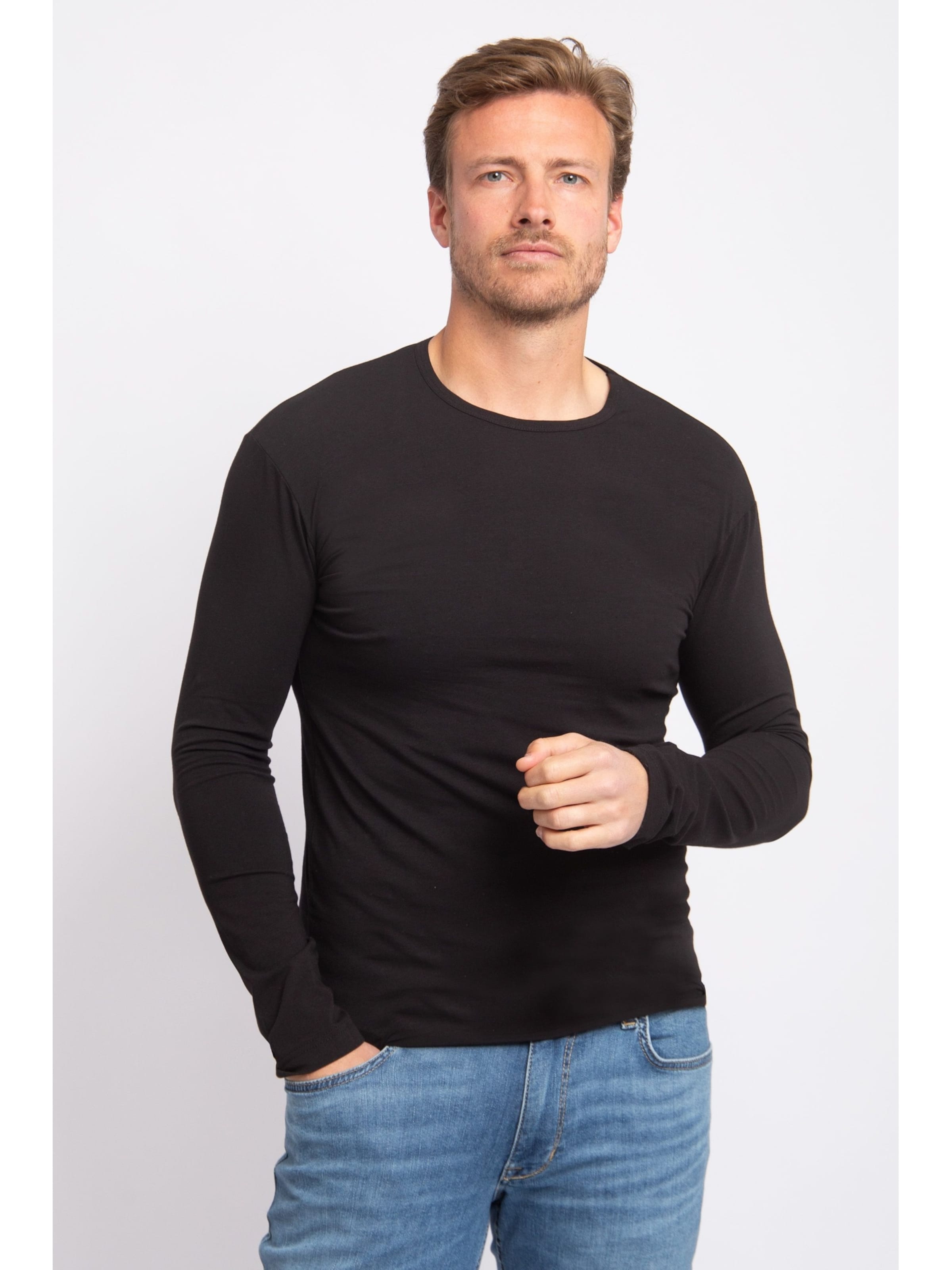 alan red Shirt 'Olbia' in Black