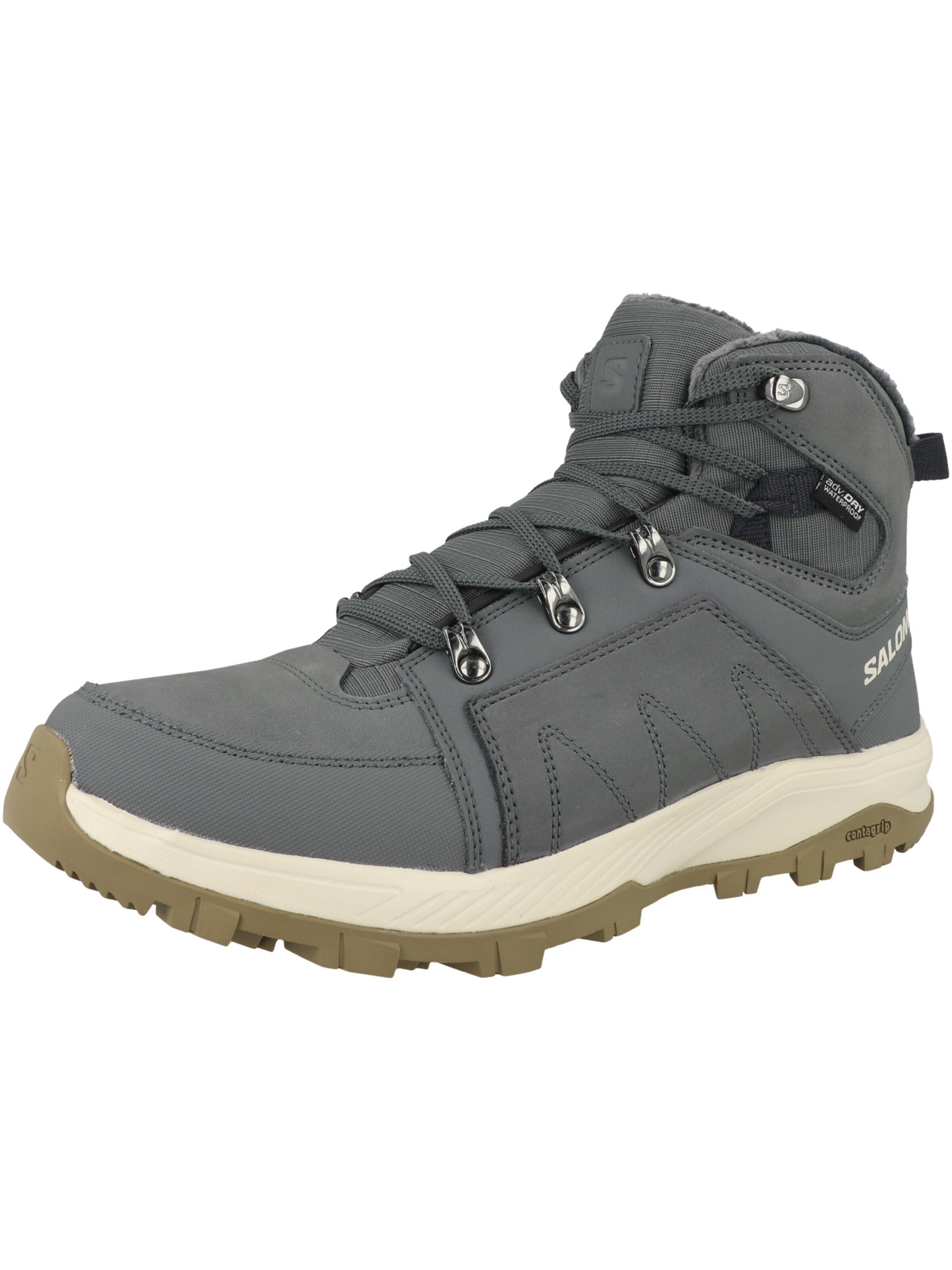 SALOMON Boots 'Outchill' in Grey: front